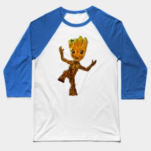 Cute Groot Baseball T-Shirt